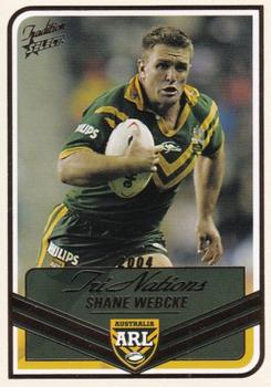 2005 Select Tradition - Australian Tri Nations Squad Members #TN24 Shane Webcke Front